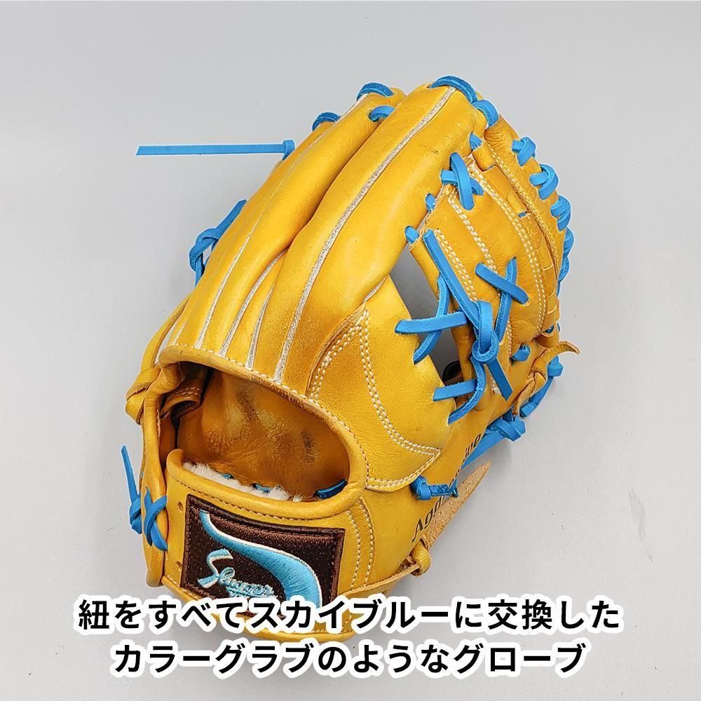 全紐交換済み】 スラッガー 軟式グローブ / 内野手用 型付け済み