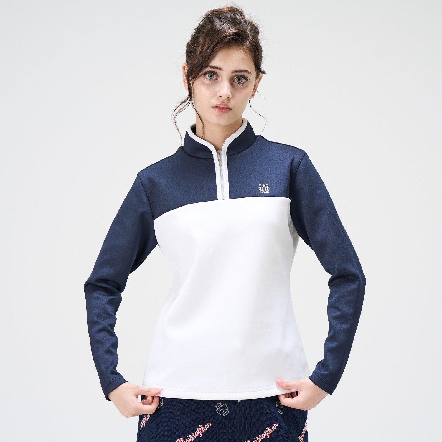 Malbon レディース ゴルフ用 防風半ジッププルオーバー 新作登場