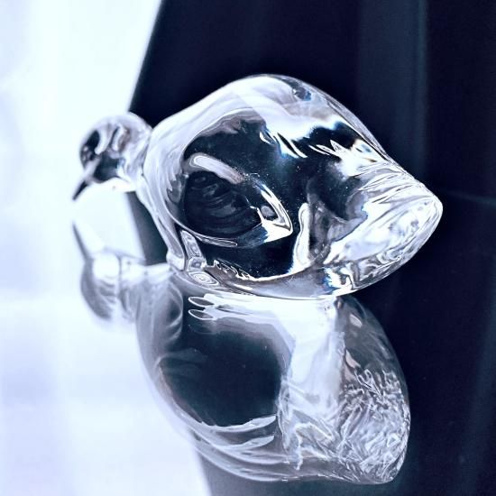 オールドバカラ アヒル・カモの置物 オブジェ #8【1936年以降