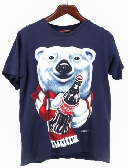 古着 90's USA製 Coca-Cola コカ・コーラ ポーラーベア シロクマ