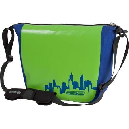 ジップシティーS(Zip-City）ライムグリーン/ブルー シティーバッグ