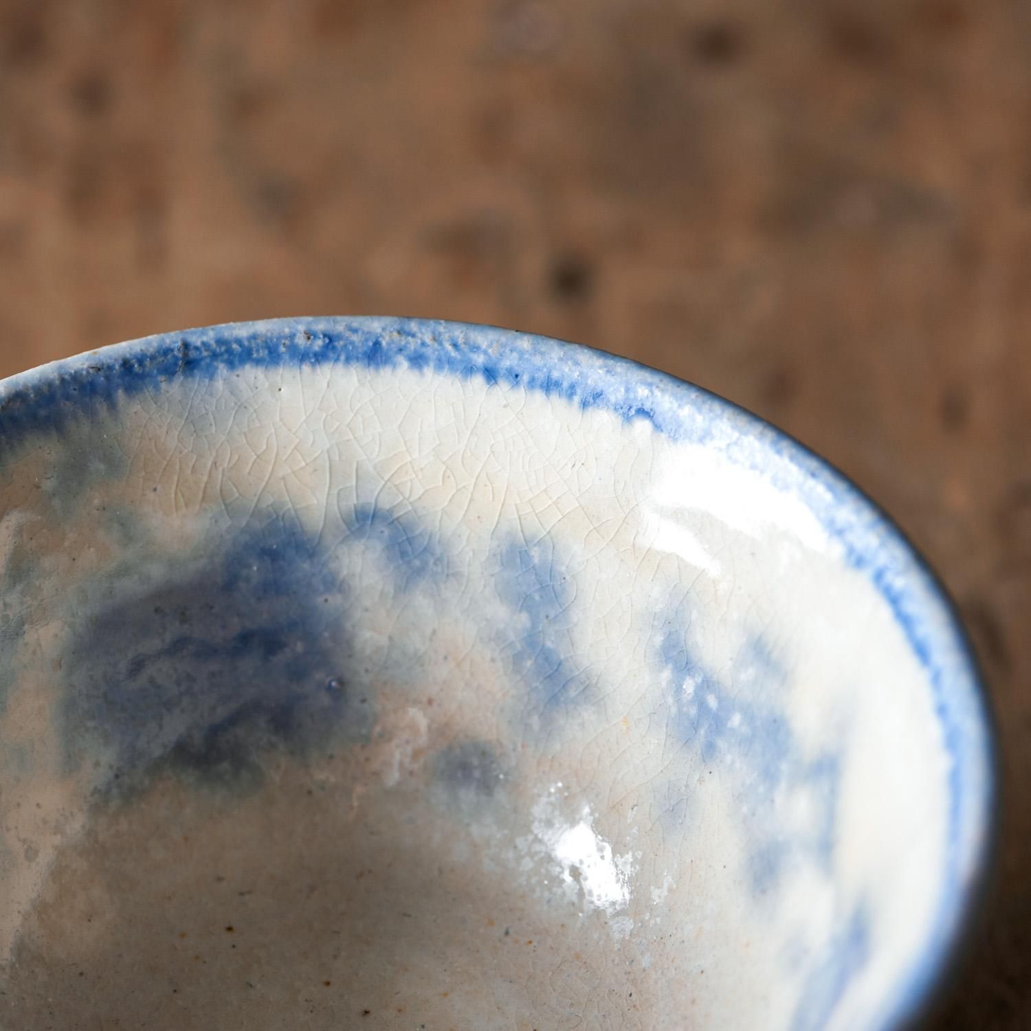 伊藤聡信の粉引印判飯碗- poooL (online shop)