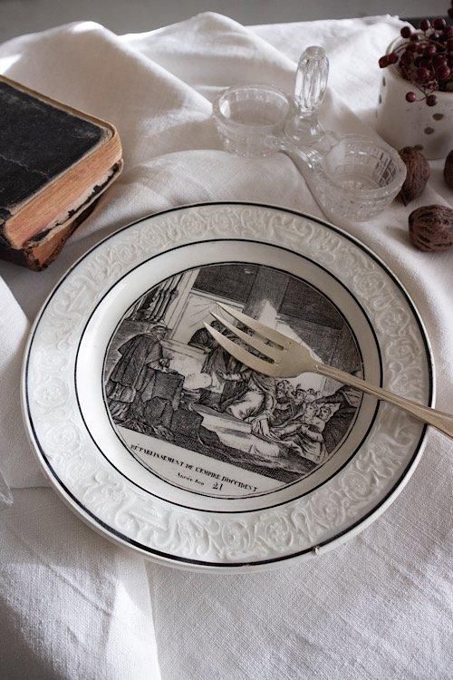 Choisy le roi プレート | フランスアンティーク食器 - antiques ruan