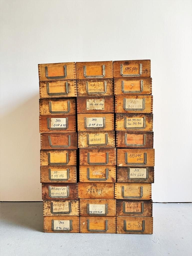 ヴィンテージ ウッド ボックス ”大”(複数在庫有り) - アンティーク