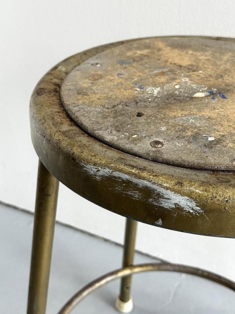 ヴィンテージ インダストリアル スツール - アンティーク、ビンテージ