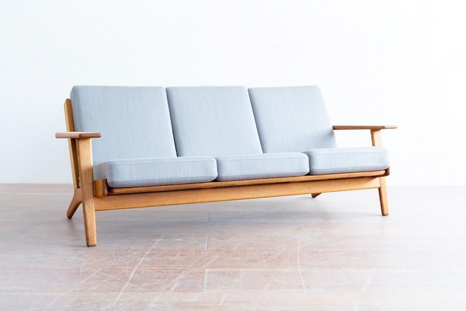 Hans J Wegner GE290 3シートソファ オーク【倉庫ストックよりご案内