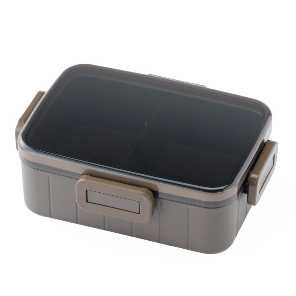 4点ロック ランチBOX 650ml ブラウン | 弁当箱・水筒 通販