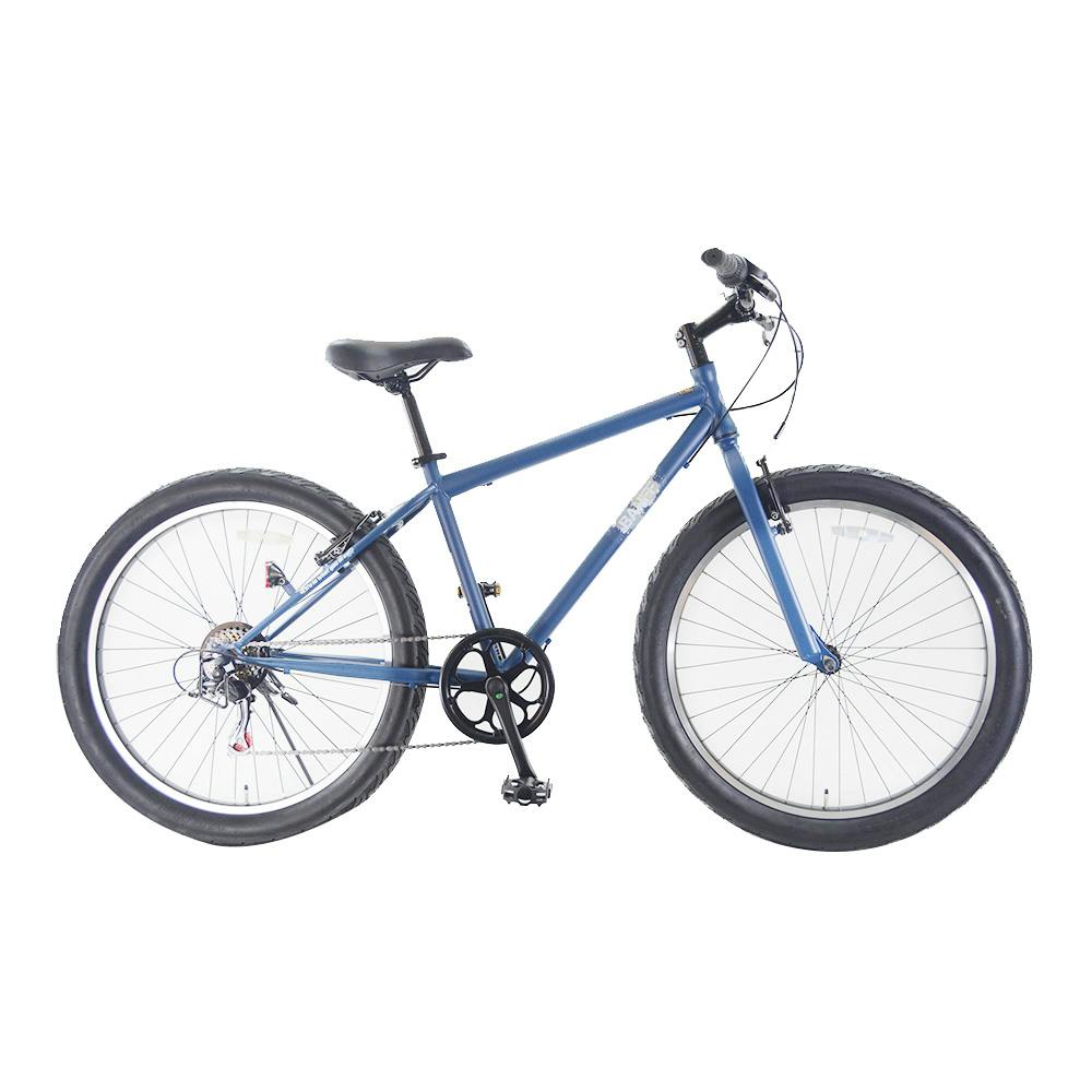 自転車】ファットバイク バンフ BANFF 26インチ 外装6段 ブラック