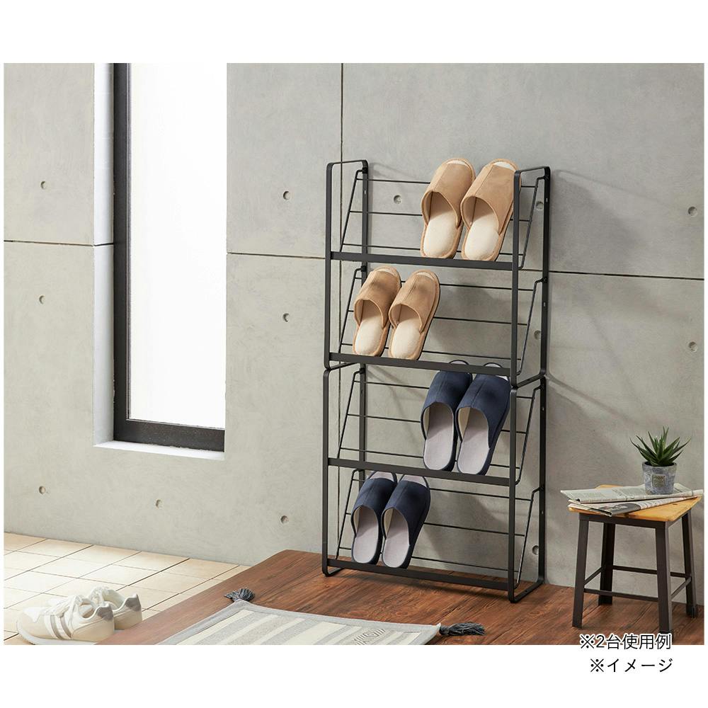 花柄スツール 奥行30cm スリムタイプ