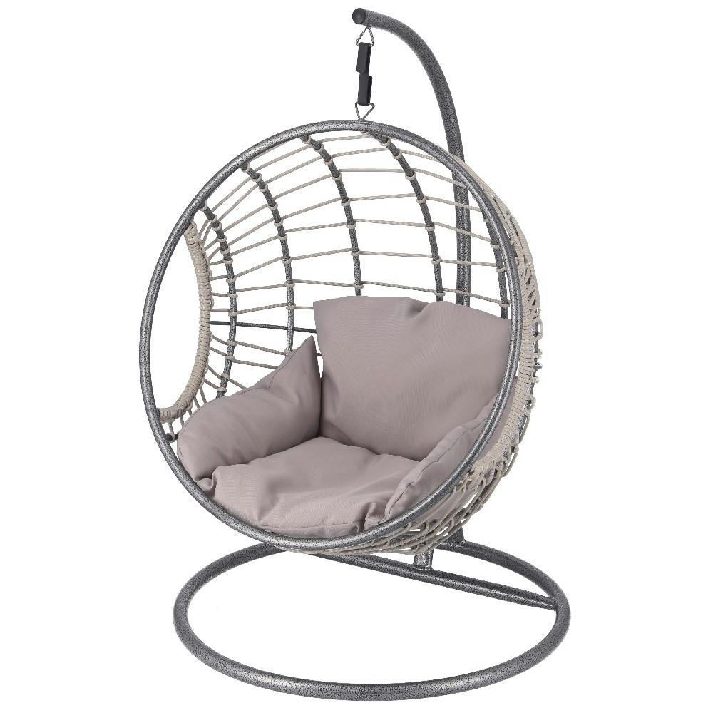 ペット用 ハンギングチェア 半円 グレー【別送品】 | ペットベッド