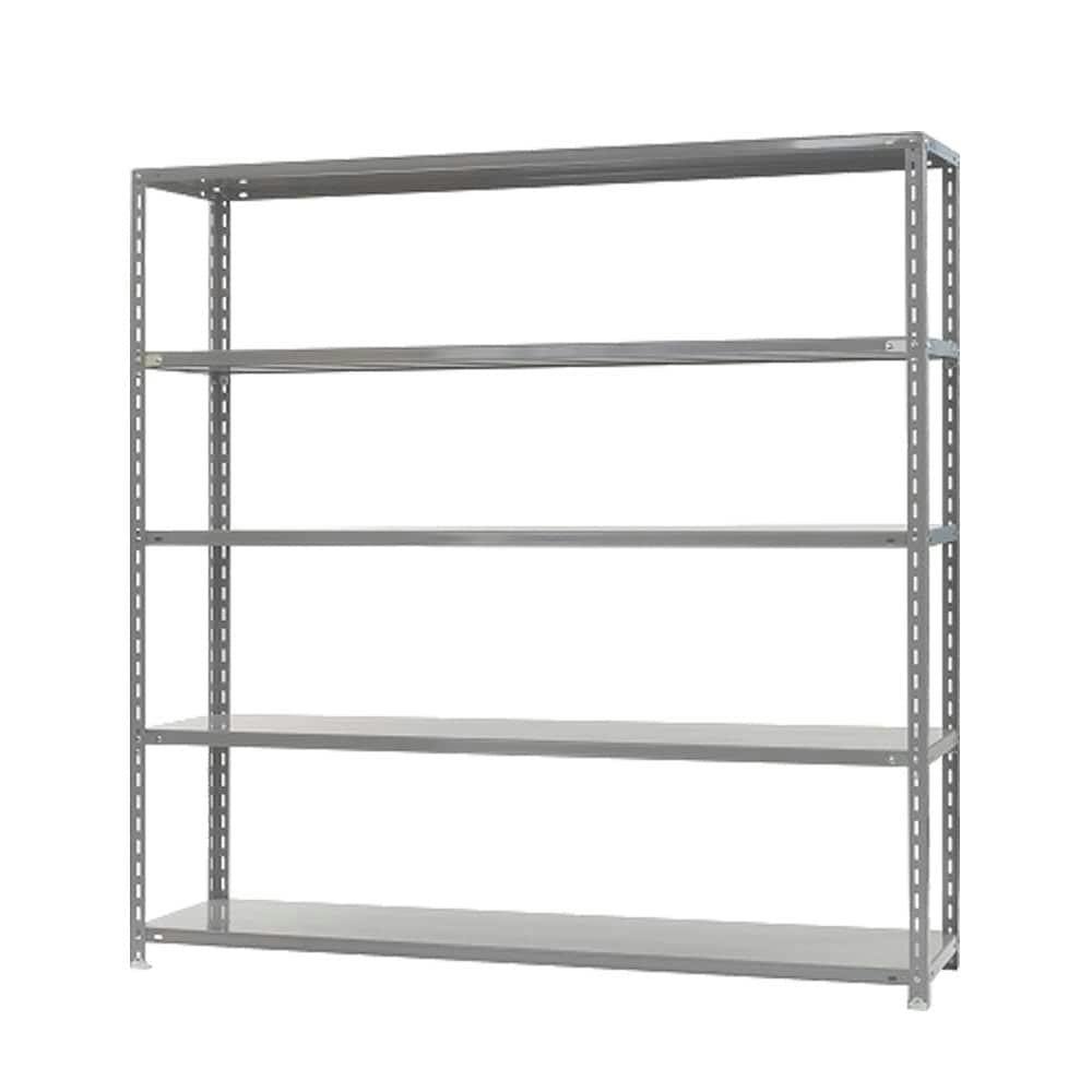 キタジマ 強力スチール棚 力量 1800 5段 幅181cm 奥行46cm 高さ180.2cm
