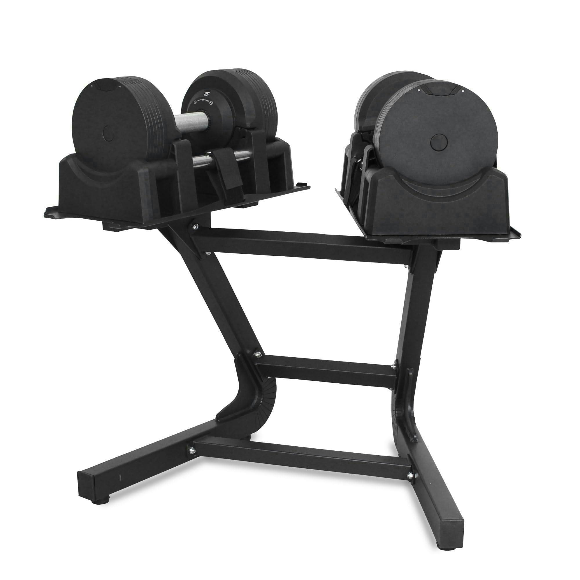 プロバーベル 23.5kg 1.5kg刻み ブラック 2個 スタンドセット