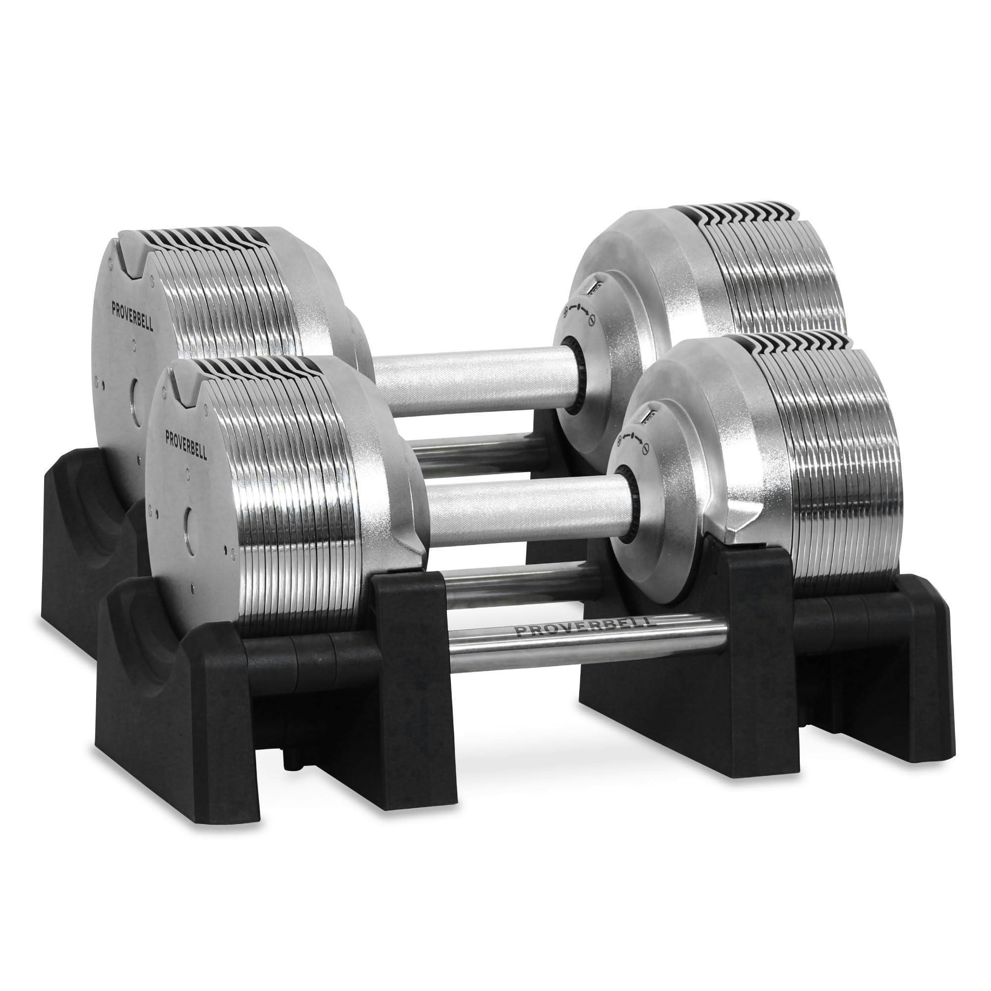 プロバーベル 32.5kg 1.5kg刻み シルバー 2個 PROVERBELL ダンベル