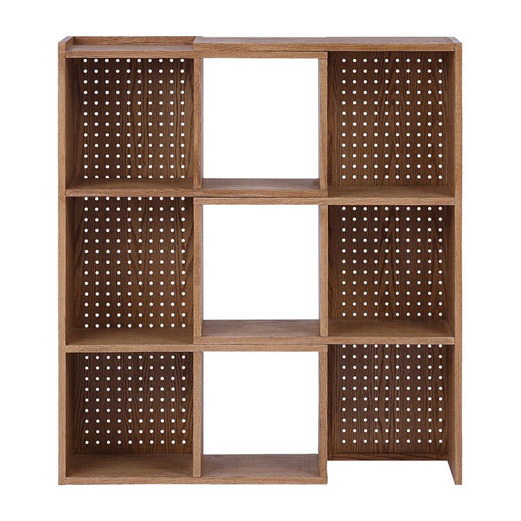 nora. シェルフ レイヤー 3段 収納家具 リビング収納 棚板 367347