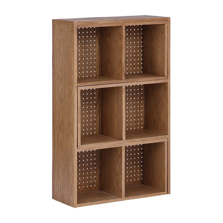 nora. シェルフ レイヤー 3段 収納家具 リビング収納 棚板 367347