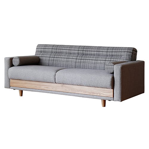 nora. ソファーベッド ハーシー GY(グレージュ) ソファ 2人掛け ソファ