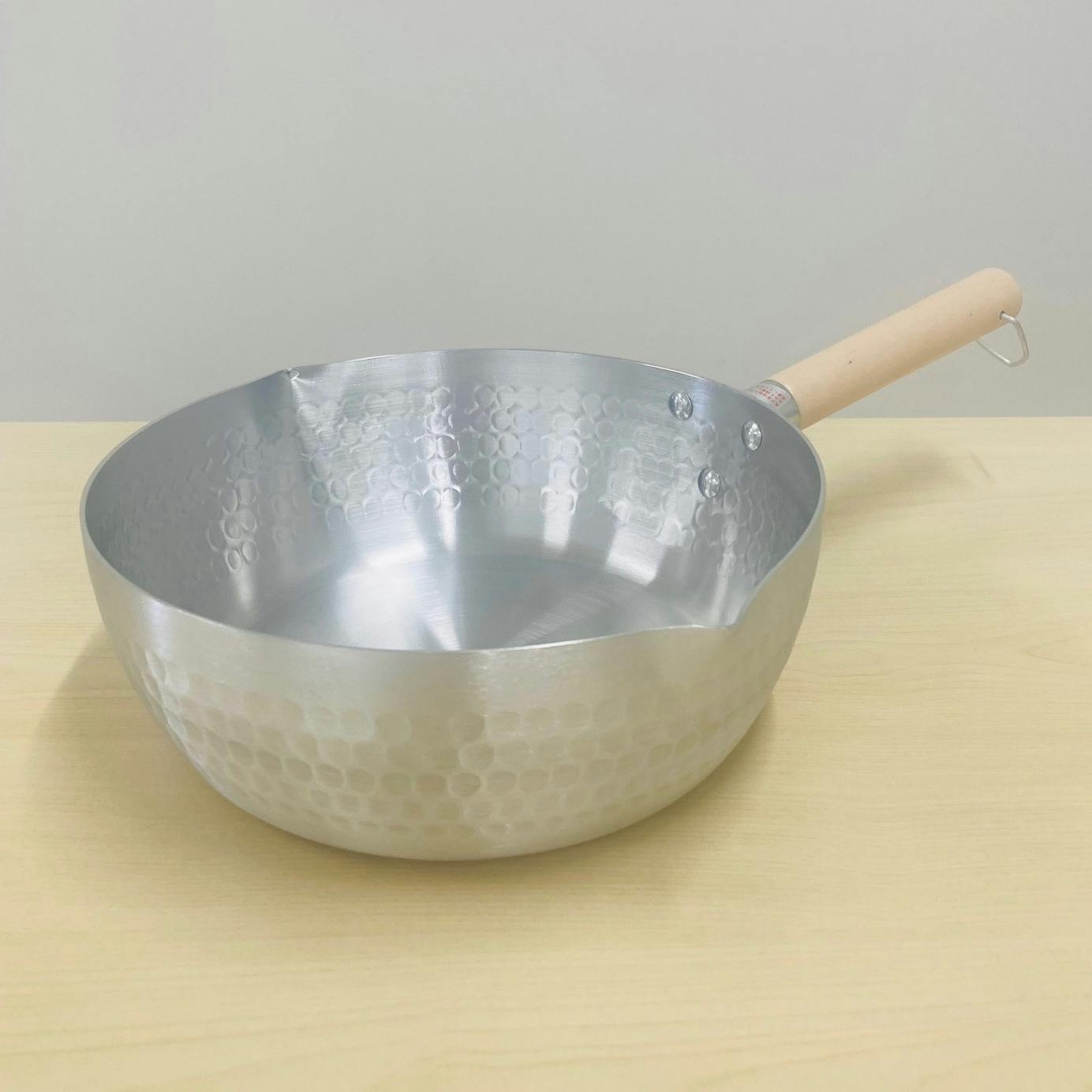 ガス火専用 アルミゆきひら鍋 22cm 雪平鍋 なべ 鍋 アルミ 片手鍋 煮物