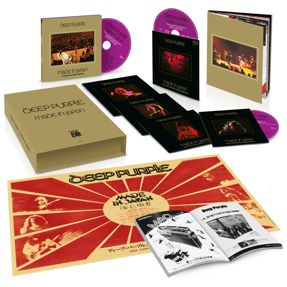 Deep Purple · Made In Japan 50 (CD/Blu-ray) [Limited 2025 EU