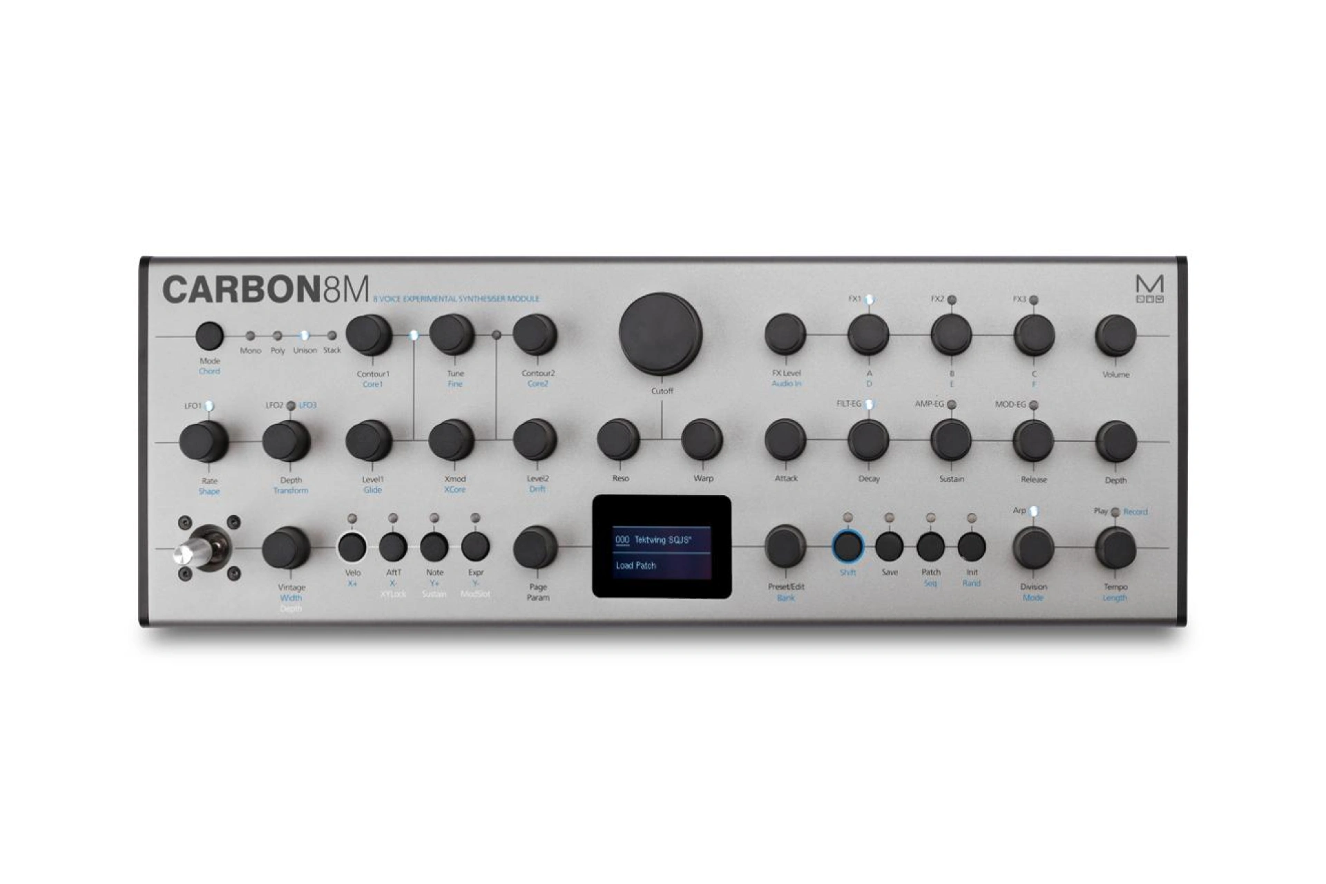 Modal Electronics CARBON8M | 複雑な波形アルゴリズムとウェーブ