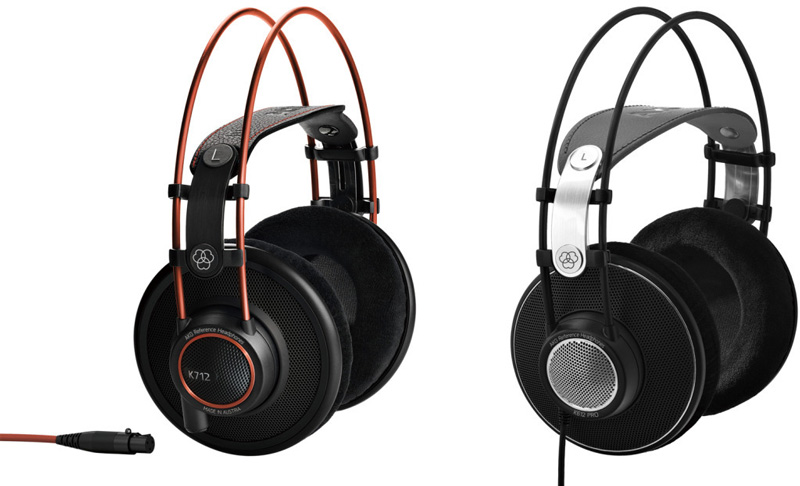 AKG K712 PRO と K612 PRO | ミキシングに最適なオープンエアー型