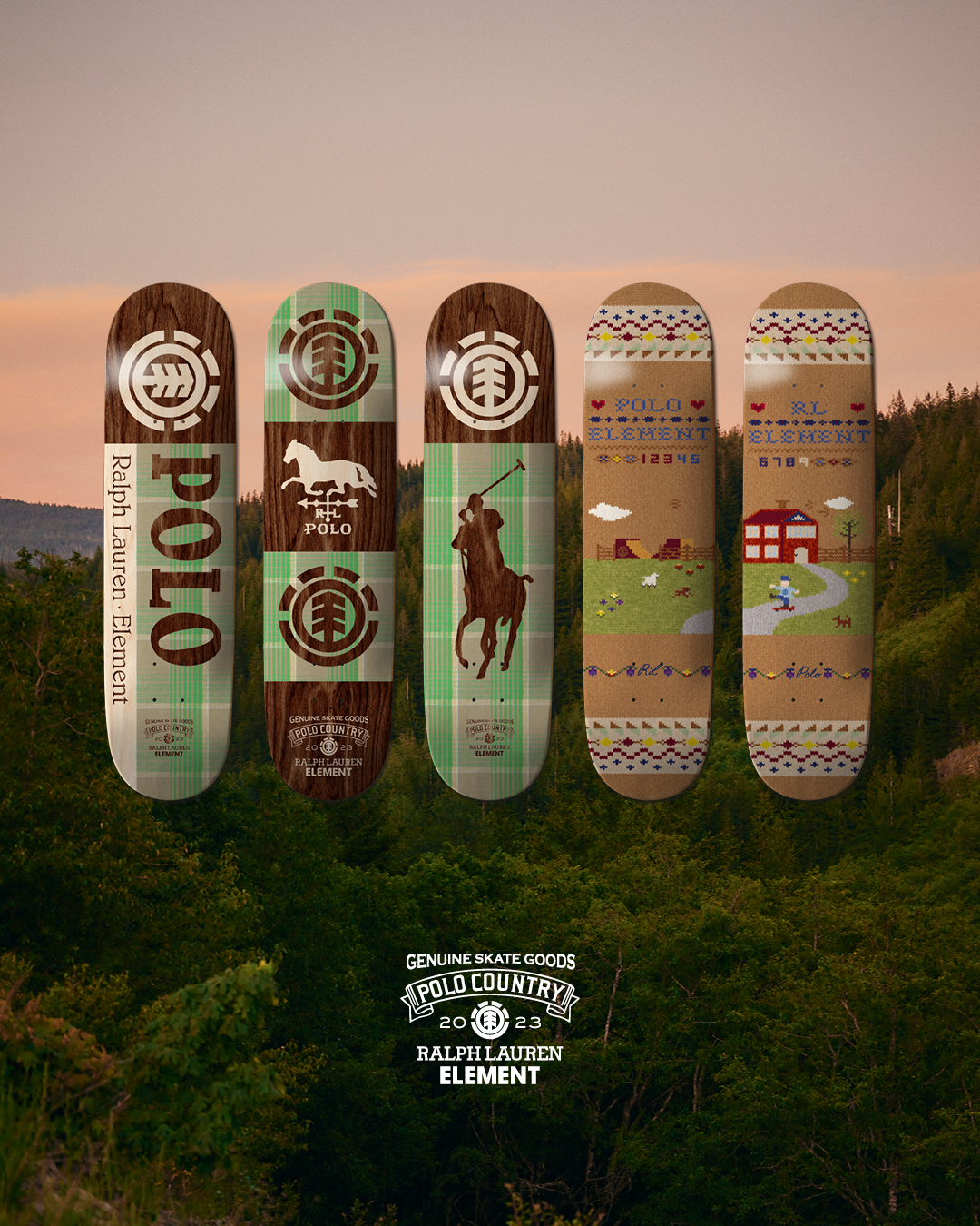 Polo Ralph Lauren x Element Collection 🐎🌲 Exclusive out now