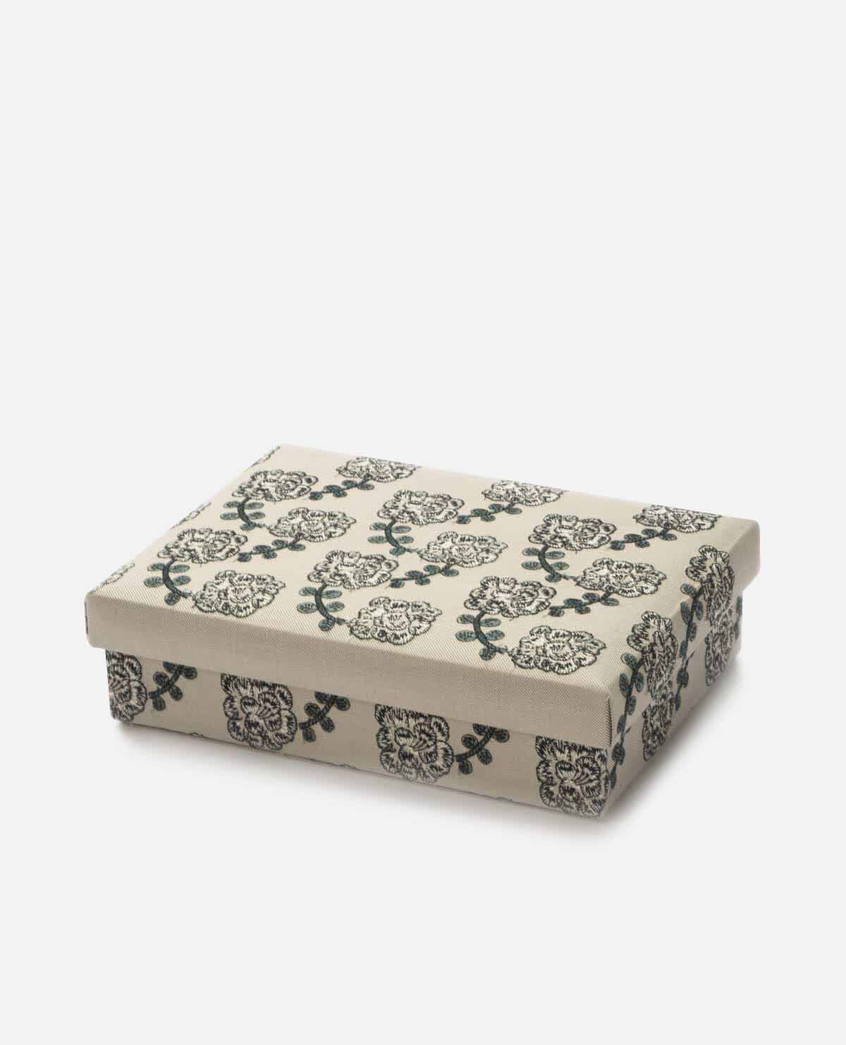 ファブリックボックス yula（ユラ） lightgray チャーム