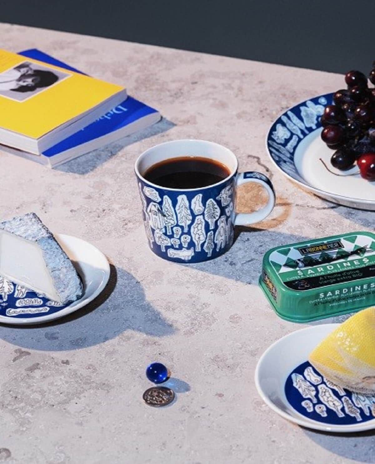 フォレストライフ プレート12cm 2枚セット｜イッタラ×ミナ