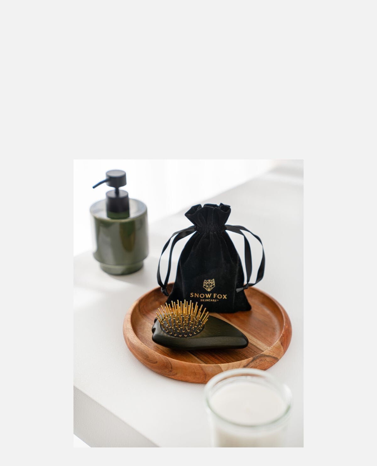 スノーフォックス プレミアム FOX カッサ ゴースト ヘアブラシ