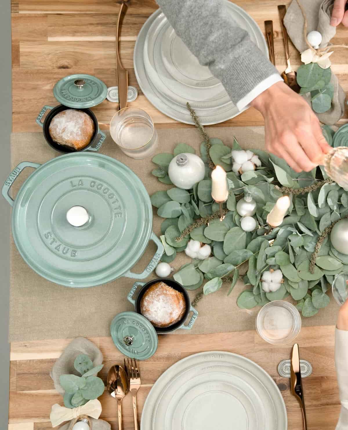 ピコ・ココット ラウンド 20cm セージグリーン｜ストウブ / Staub