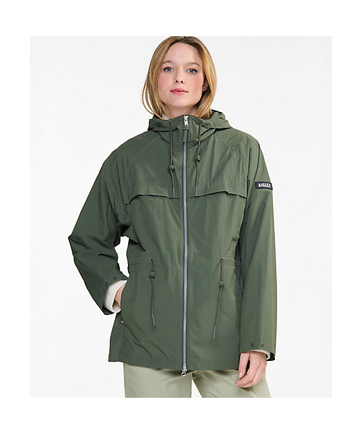 軽量 撥水 UVカット パッカブル ライトウェイトフーデッドナイロン