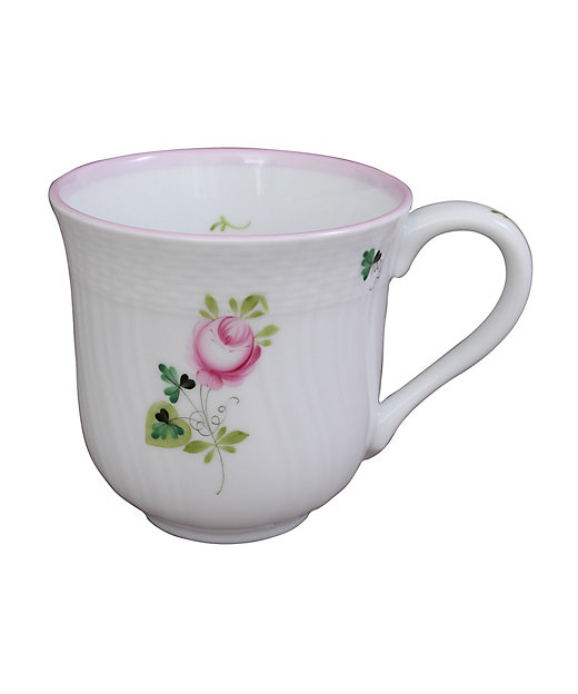 ウィーンの薔薇・ピンク ラージマグ | Herend/ヘレンド | 三越伊勢丹