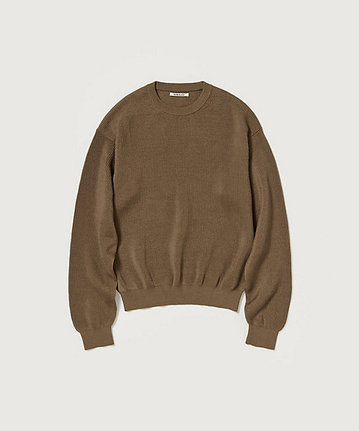 ニット FLAT YARN RIB KNIT P／O A26SP01SY