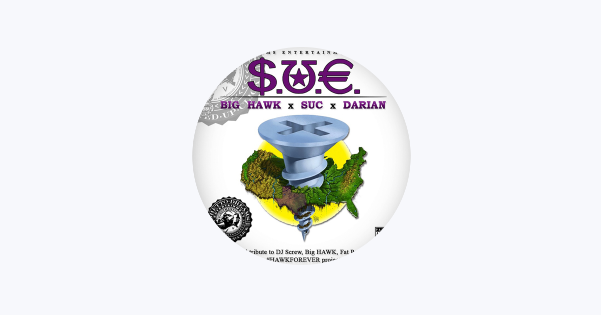 H.A.W.K. HAWK DJ Screw SUC G-RAP G-LUV