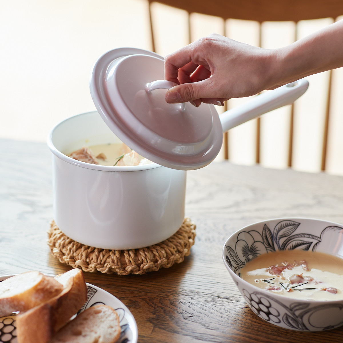 にちにち道具】ソースパン14cm(蓋付き) | itomani（いとまに）｜日常の