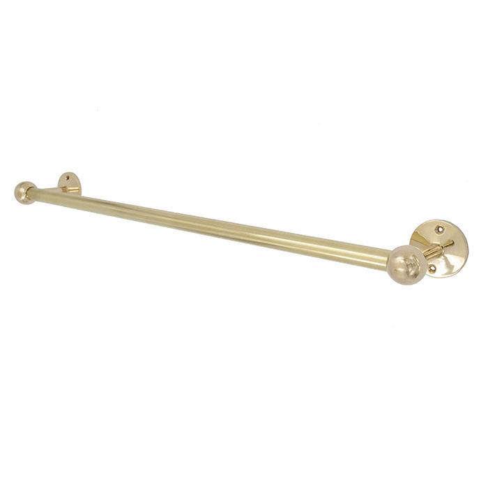 タオル掛け タオルバー タオルハンガー Mサイズ 真鍮 直径15mm 全長