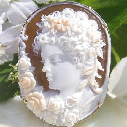 CAMEO（カメオ） 希少な3層彫り シェルカメオ Massimo Balzano作