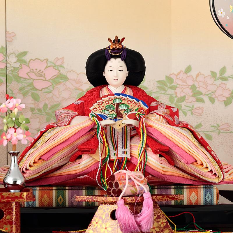 吉徳大光 雛人形 三段 名匠・逸品飾り 吉徳 花ひいな h253-ys-306231