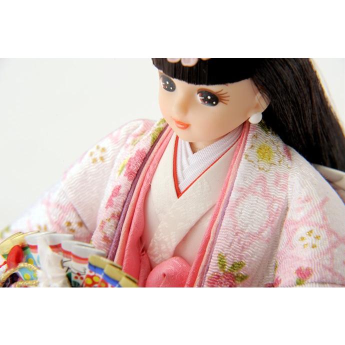 久月 雛人形 飾り方 特選 リカちゃん 限定 ひな人形 立ち雛 立雛 単品