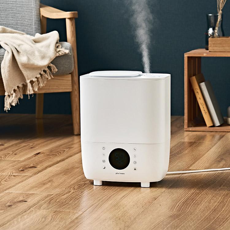 28畳対応上部給水ハイブリッド式 大噴霧アロマ加湿器リモコン付 上部