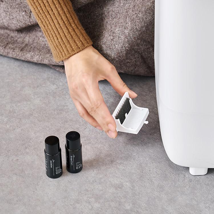 28畳対応上部給水ハイブリッド式 大噴霧アロマ加湿器リモコン付 上部