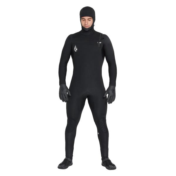ボルコム VOLCOM MODULATOR 5/4/3MM HOODED CHEST ZIP WETSUIT メンズ