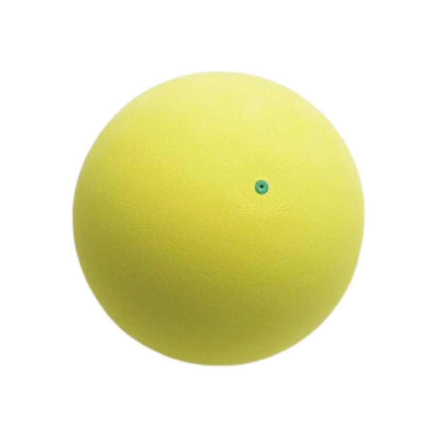 ハイクオリティ 軟式 ソフトテニスボール 練習球 イエロー 12球（1