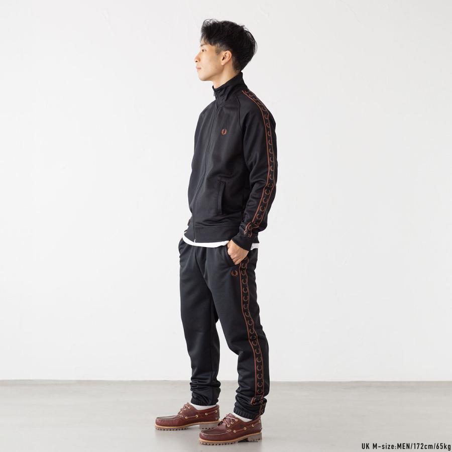 FRED PERRY（フレッドペリー） コントラスト テープ トラックパンツ