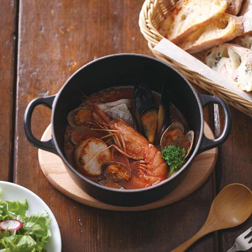 ル・クルーゼ ココット ロンド 30cm マットブラック 2501 鋳物ホーロー