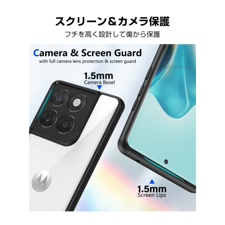 motorola（モトローラ） モト moto g66j 5G/moto g66y 5G用のTPU素材