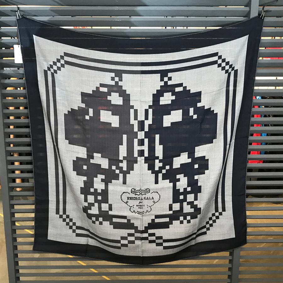 HERMES（エルメス） 【新品同様】エルメス カレH 100 ブリッドドゥガラ