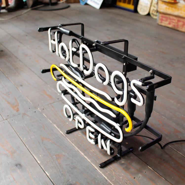 アメリカンネオンサイン HOT DOG （ホットドッグ ）H370×W505mm