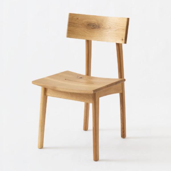 飛騨産業 ダイニングチェア 森のことば 椅子 ホワイトオーク 節入り