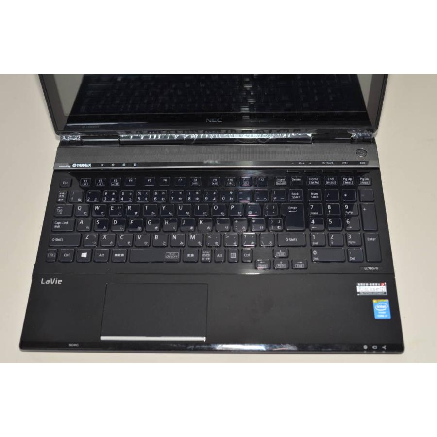 中古ノートパソコン NEC LL750/S Windows11+office 新品爆速SSD512GB