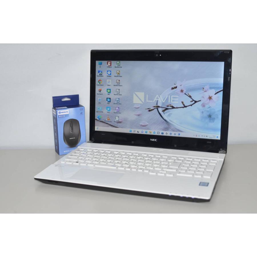 中古ノートパソコン NEC NS600/G Windows11+office 爆速SSD512GB core